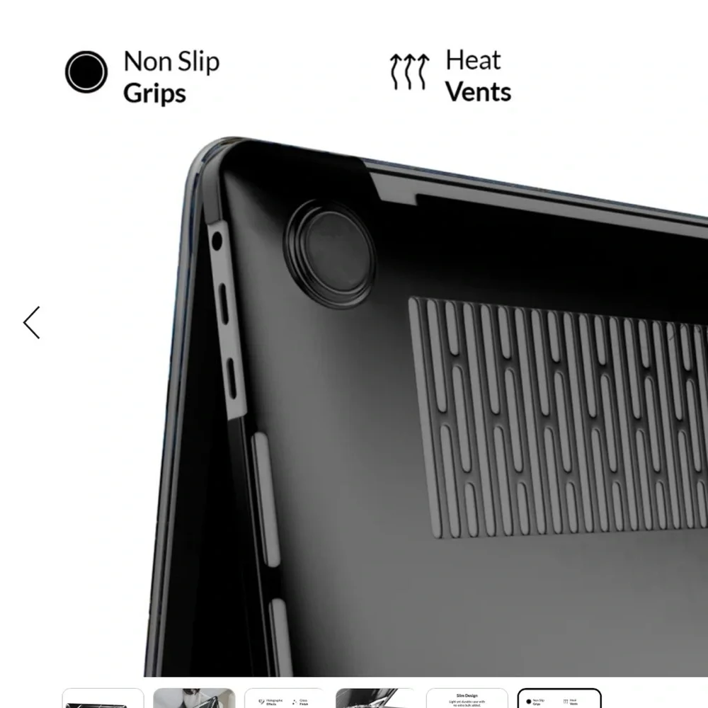 Black Marble MacBook Case 2.0